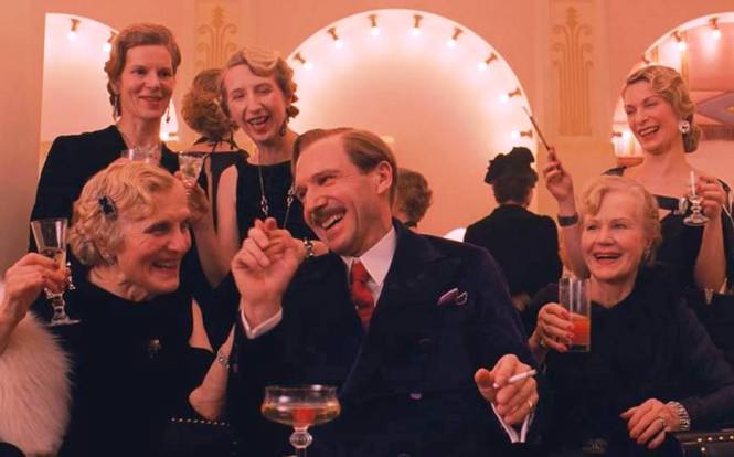 Ralph Fiennes lives it up while he can in 'The Grand Budapest Hotel' (Fox Searchlight)